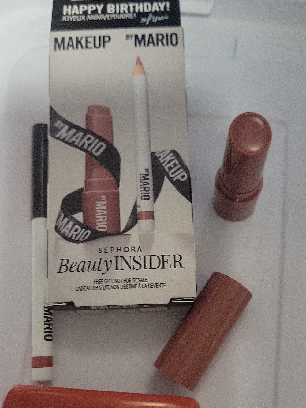 Makeup By Mario Lip Trio in Warm Brown-Pink